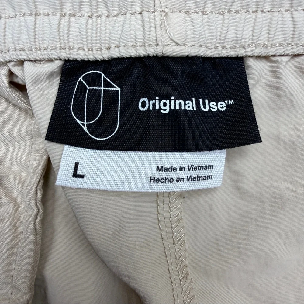 Original Use Beige Cargo Shorts